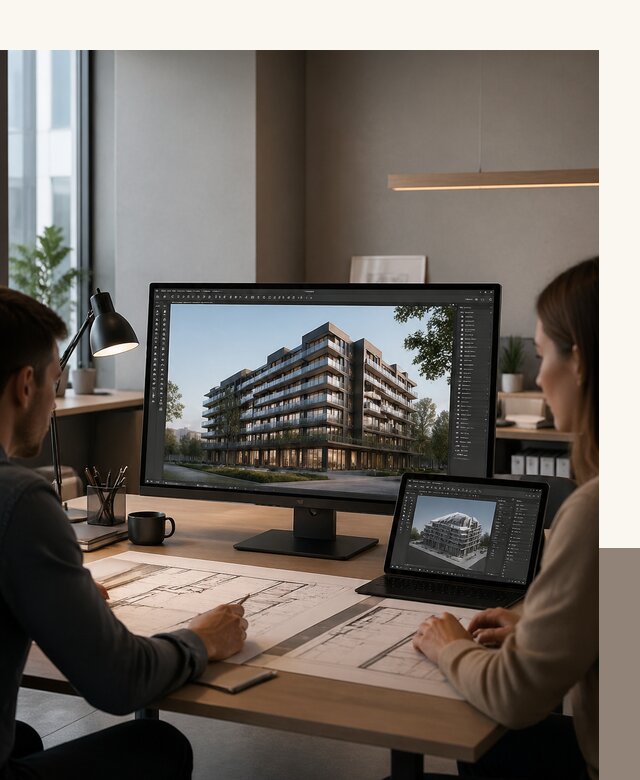 3D визуализация архитектуры и объектов строительства в Климовске