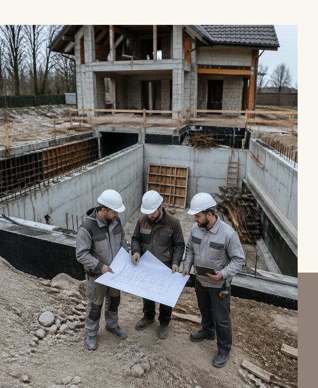 Проектирование и строительство домов с подвалом под ключ в Климовске