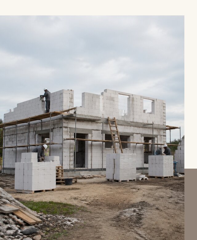 Строительство домов из газобетона в Климовске под ключ
