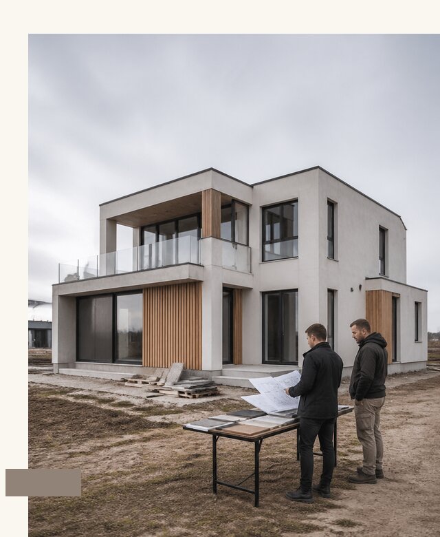 Проект двухэтажного дома из газобетона в Климовске от 45576 | А3дПро-Клс