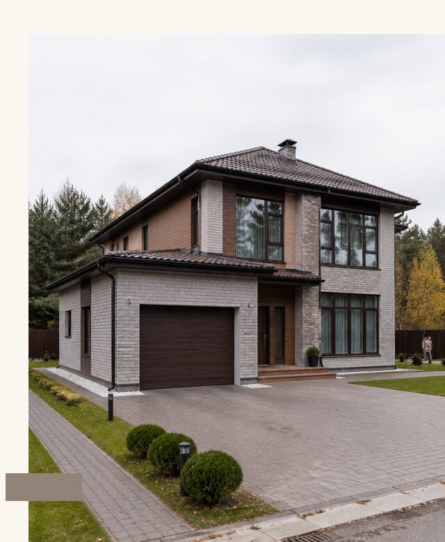 Проект дома 8 на 8 с гаражом в Климовске по цене 35448 | А3дПро-Клс